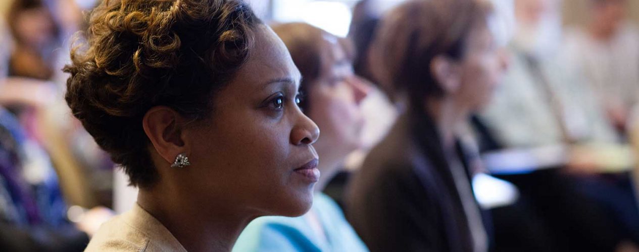 Woman at a Center for Professional Development workshop