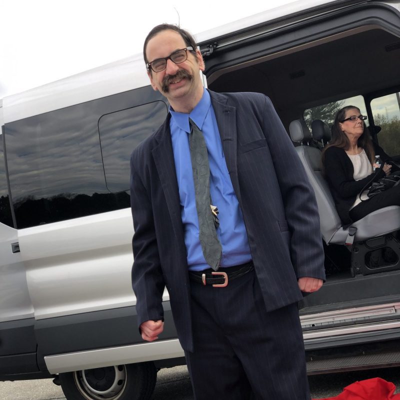 Walter Posing for the Cameras