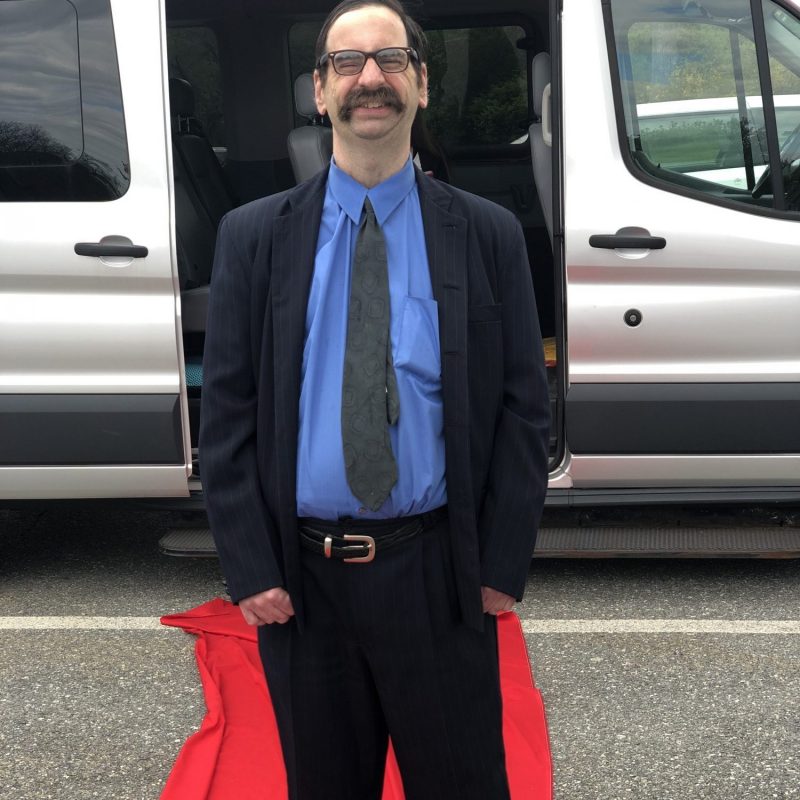 Walter Posing for the Cameras